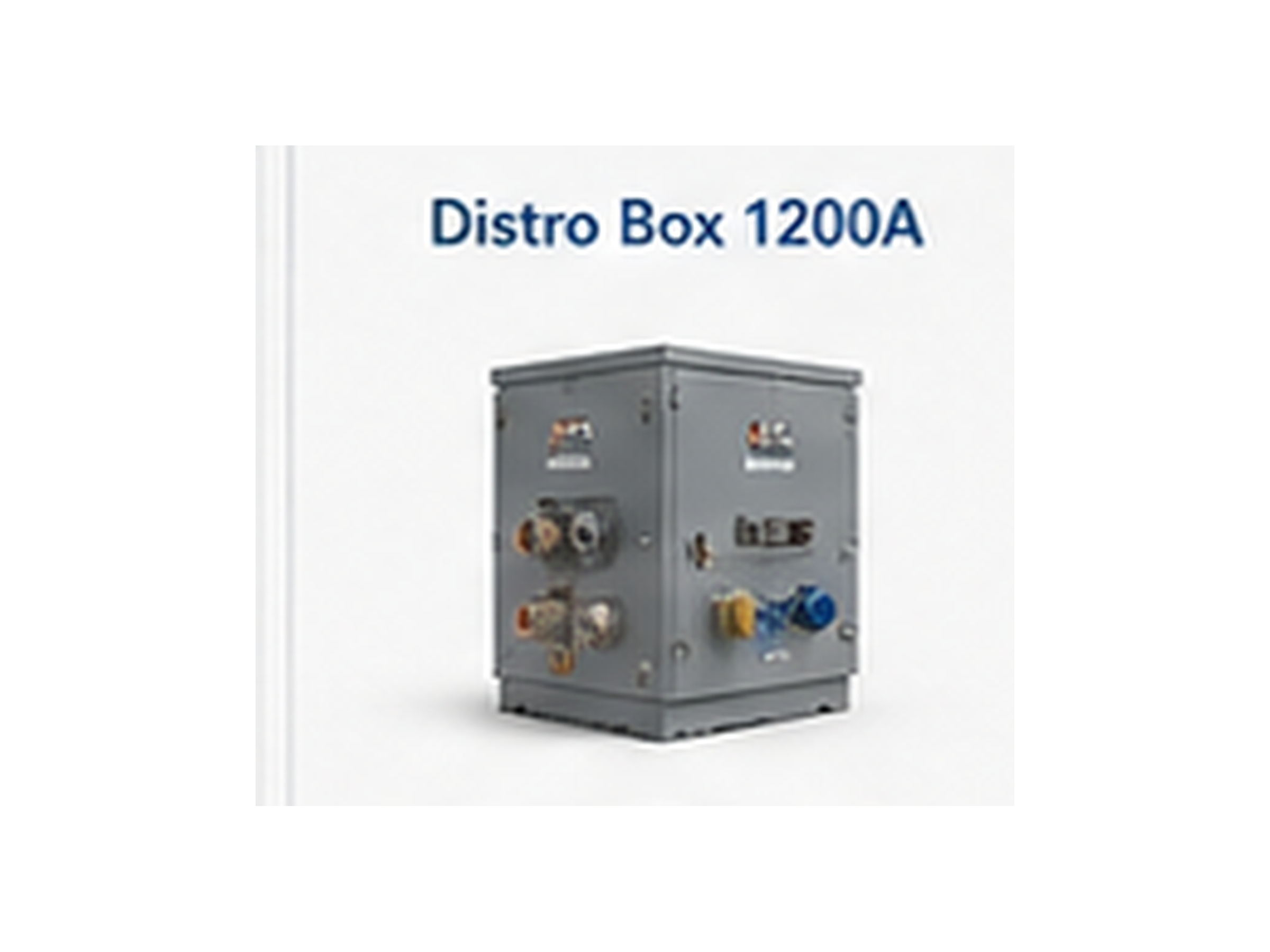 1200 A Temporary Distribution Switchboard