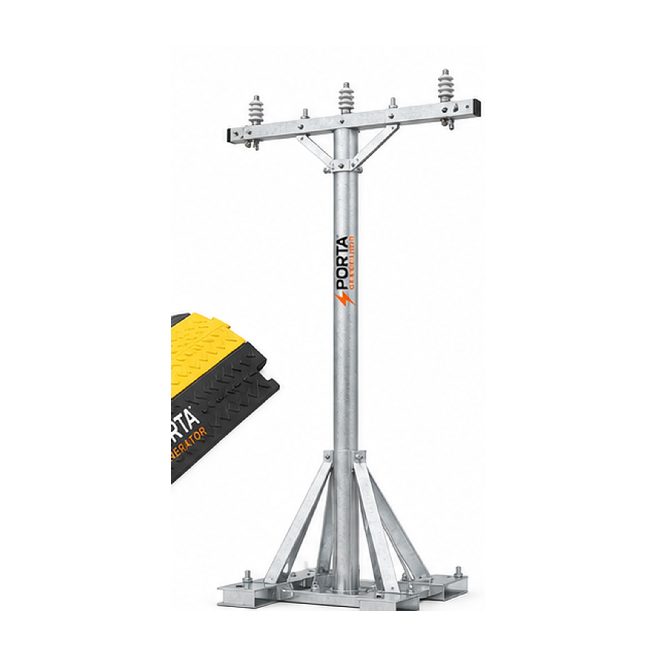 Temporary Power Pole